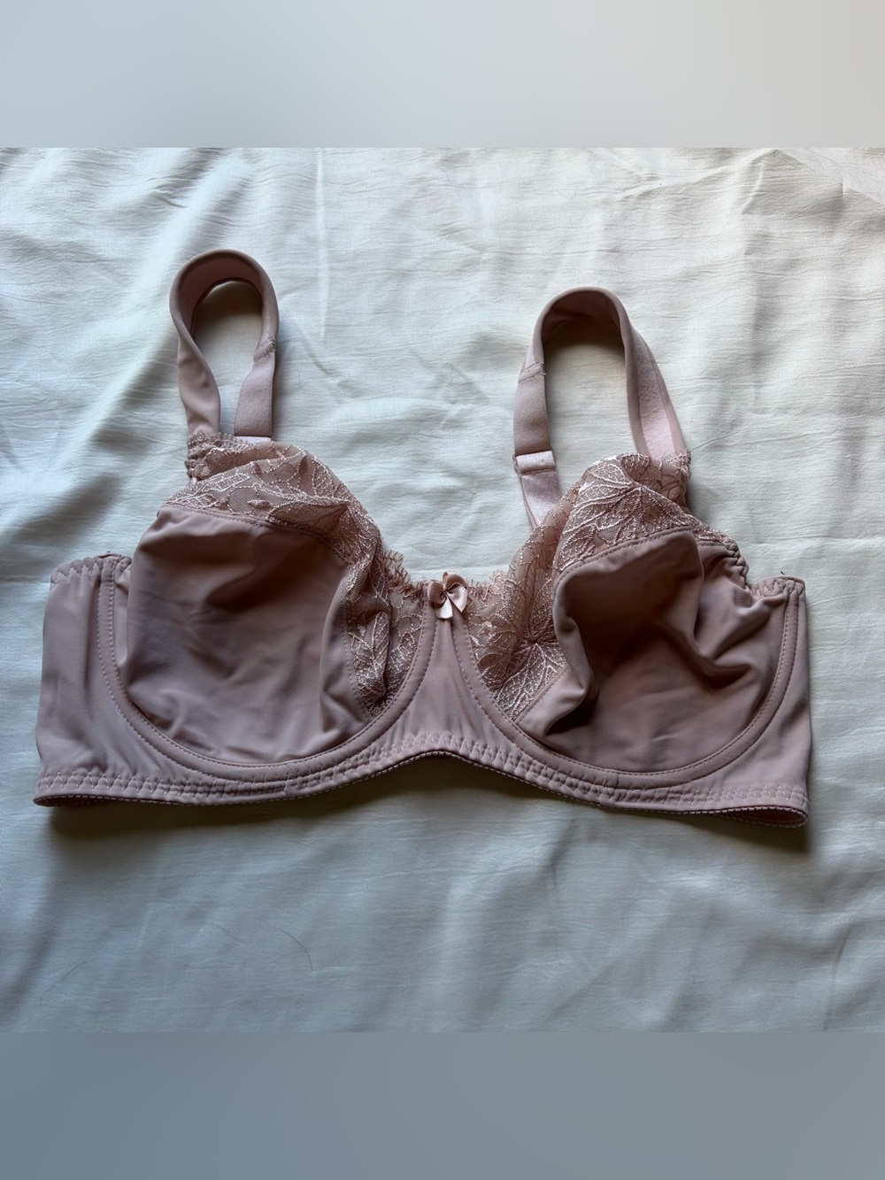 Curve Muse cream lace bra size 38DD